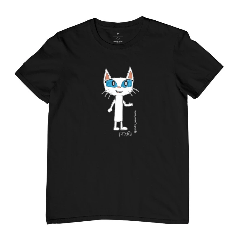 CAMISETA MASC/FEM - GATINHA MIUMIU