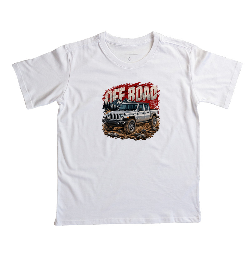 Jeep Gladiator - Offroad (Infantil) - Camiseta Infantil