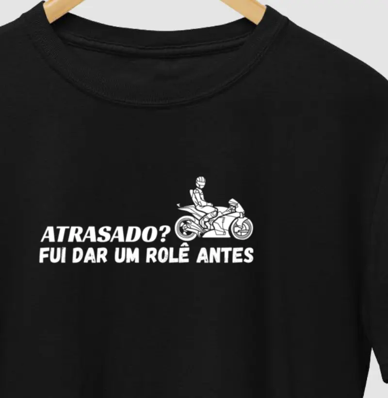 Atrasado Fui dar um rolê antes