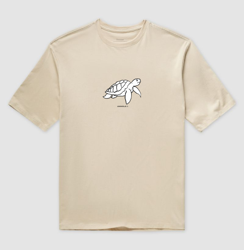 Camiseta Oversized Ocean 100% Algodão