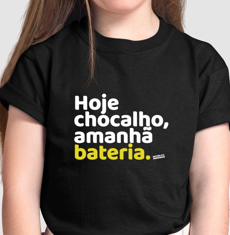 Hoje chocalho, amanhã bateria