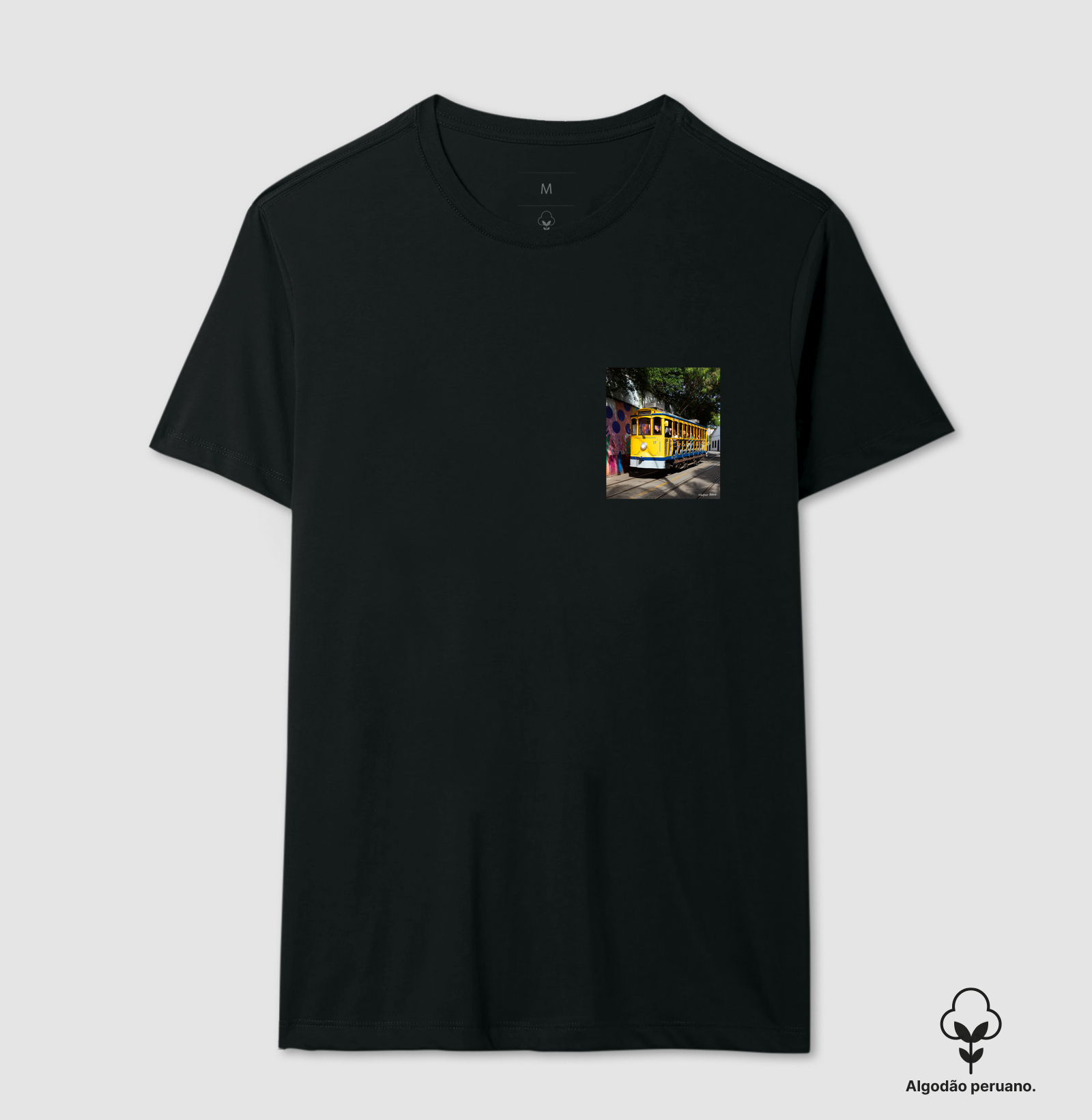 Camiseta Bondinho Santa Teresa Bolso