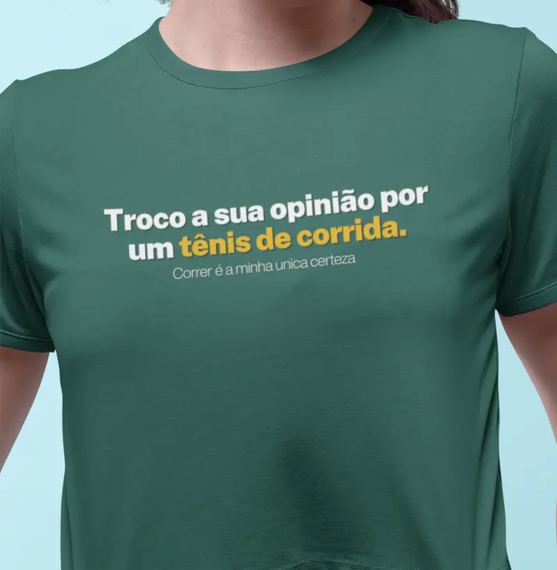 Troco sua opinião por Tênis de Corrida