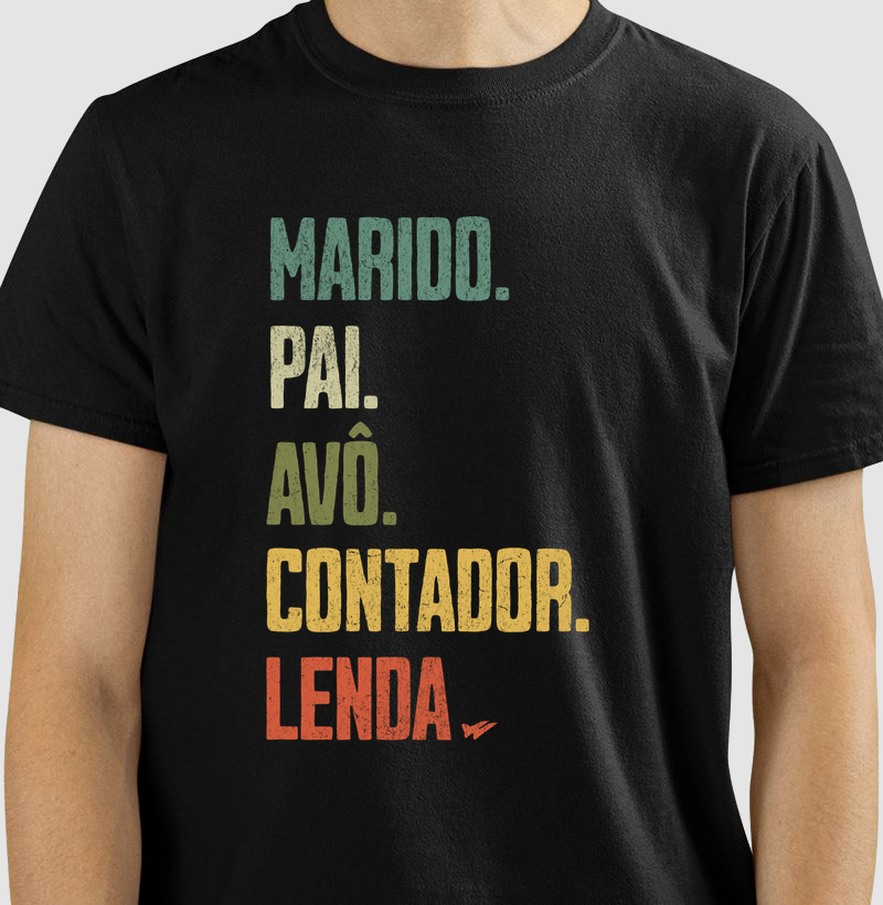 MARIDO. PAI. AVÔ. CONTADOR. LENDA.