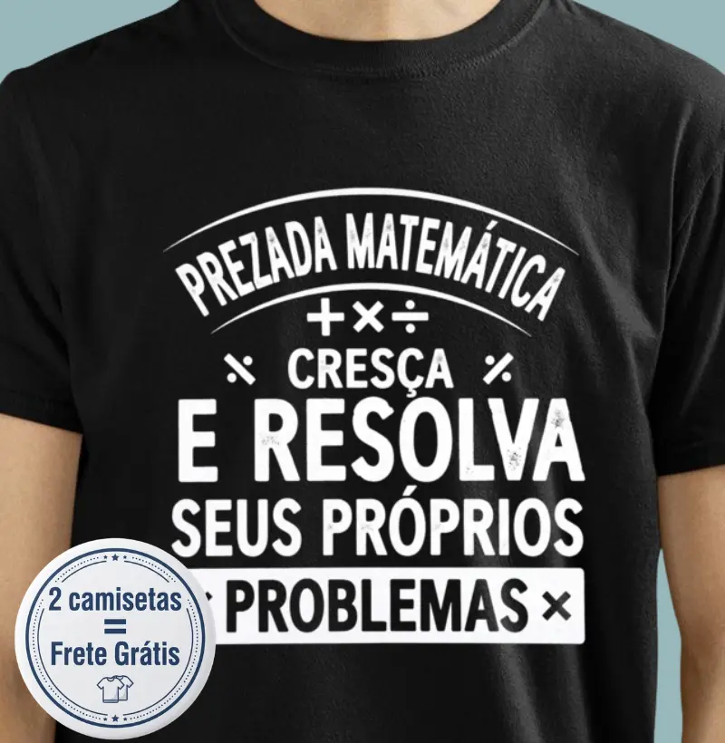 Camiseta Premium Matemática