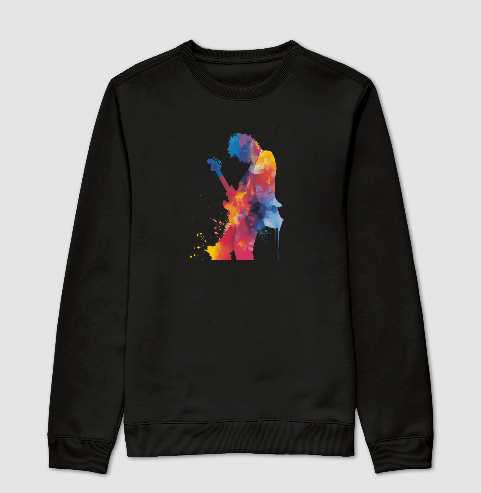 Watercolor Guitarist