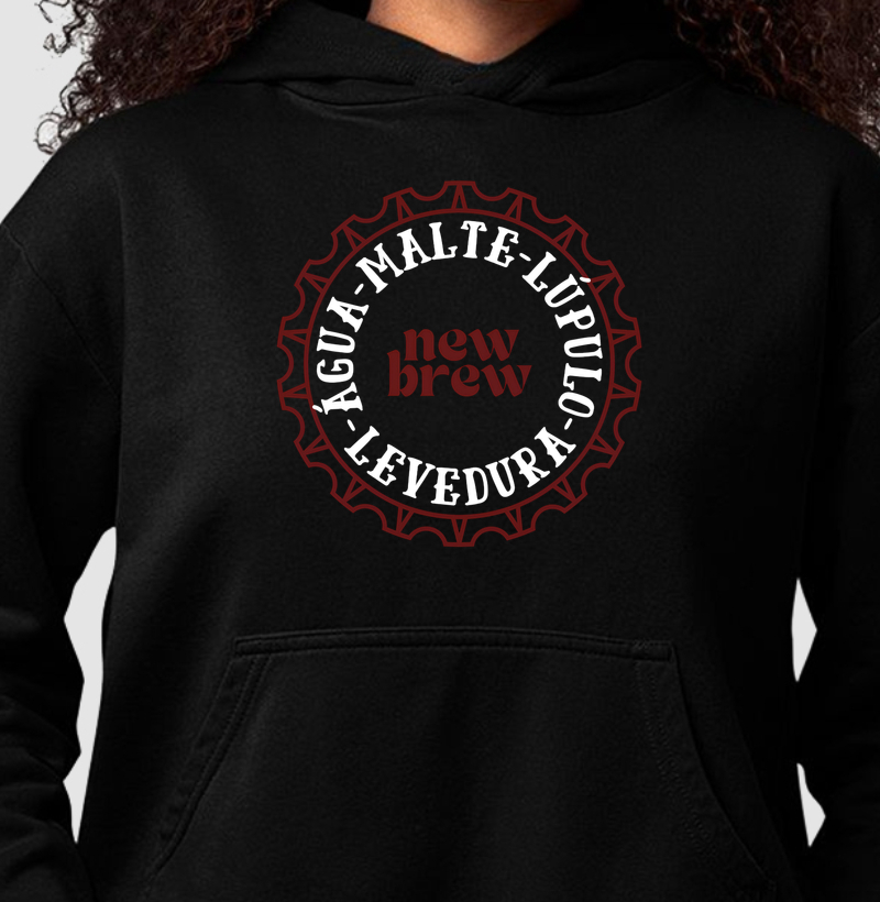 Crown Cap - New Brew - Hoodie Moletom