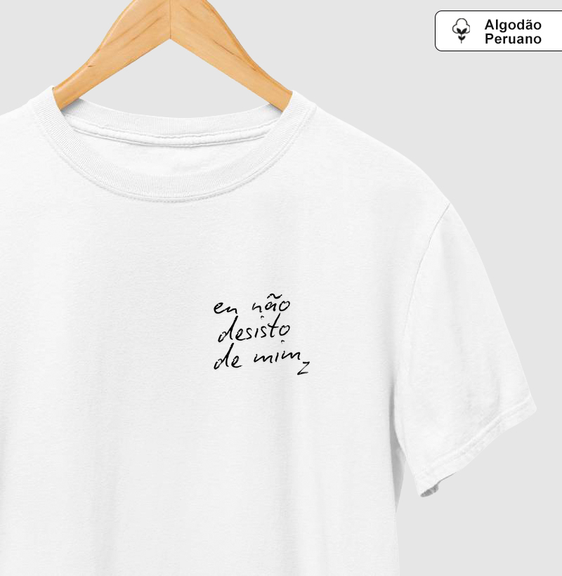 eu não desisto de mim