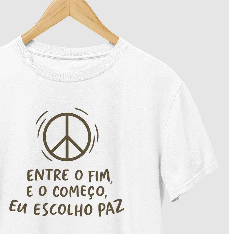 Entre o Fim e o Começo Eu Escolho Paz