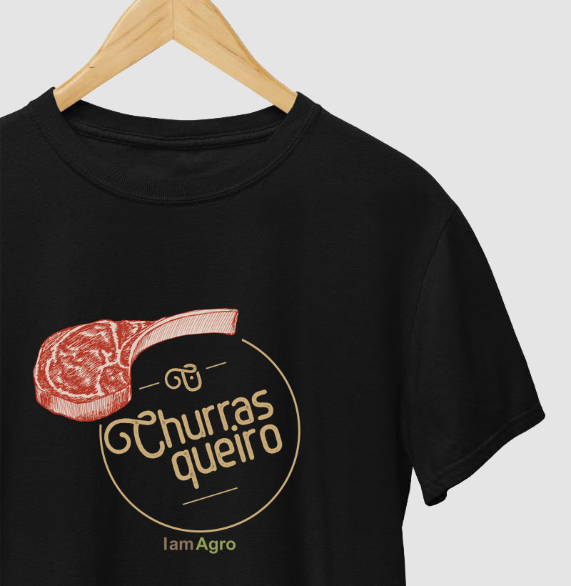 Camiseta O churrasqueiro