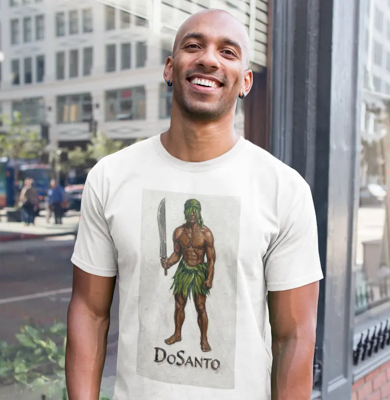 Ogum, pintura a óleo