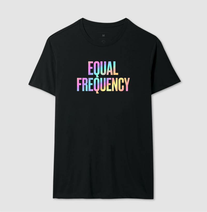Camiseta AURA - Equal Frequency