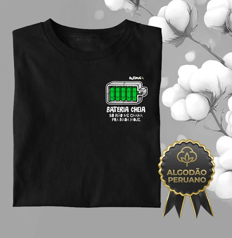 Bateria Cheia, só não me chama pra nada hoje