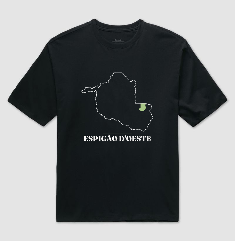 Espigão D'Oeste | Traço RO - Camiseta Oversized