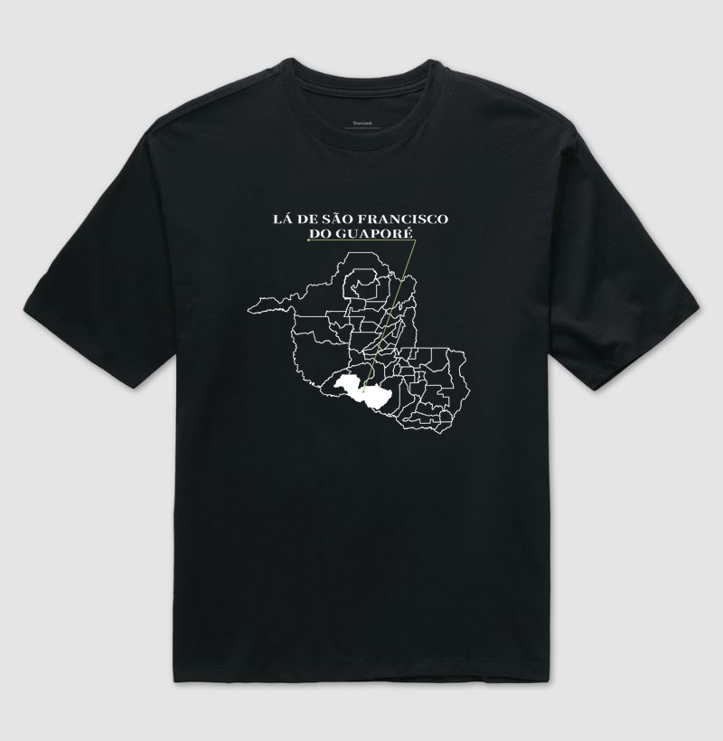 São Francisco do Guaporé | Origem RO - Camiseta Oversized