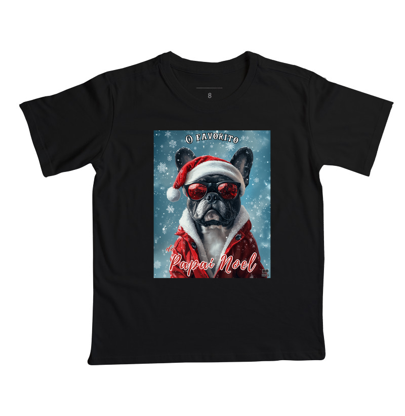 Infantil Bulldog Frances "Favorito" - Camiseta Infantil