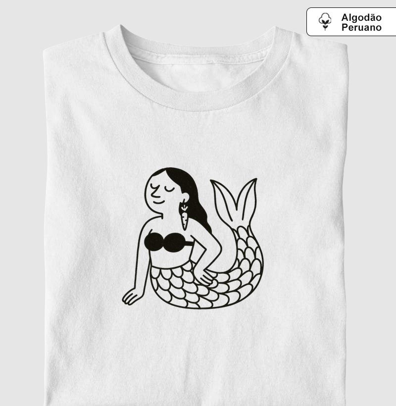 Camiseta Sereia Maísa - por Maísa Campos