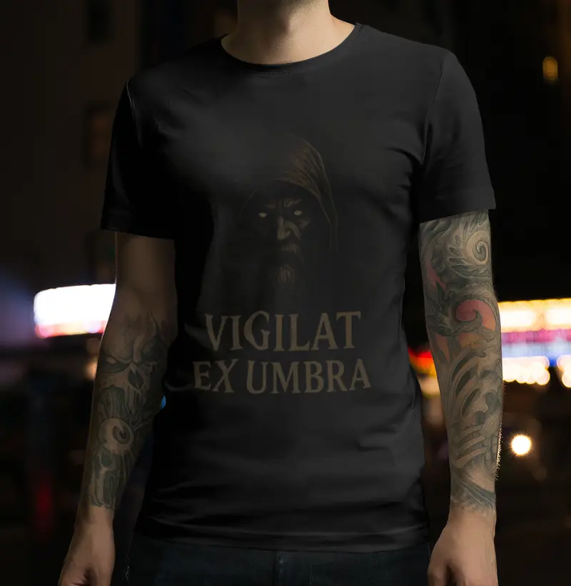 🕯️ Vigilat Ex Umbra — Ele vigia das sombras.
