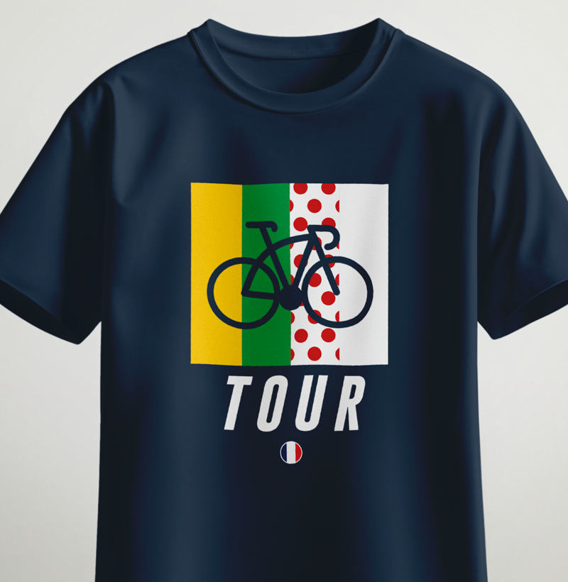 Tour de France - cores e bike