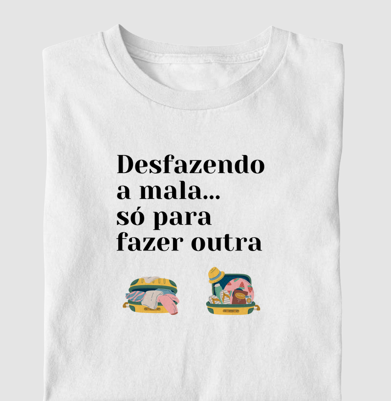 Desfazendo a mala... só para fazer outra