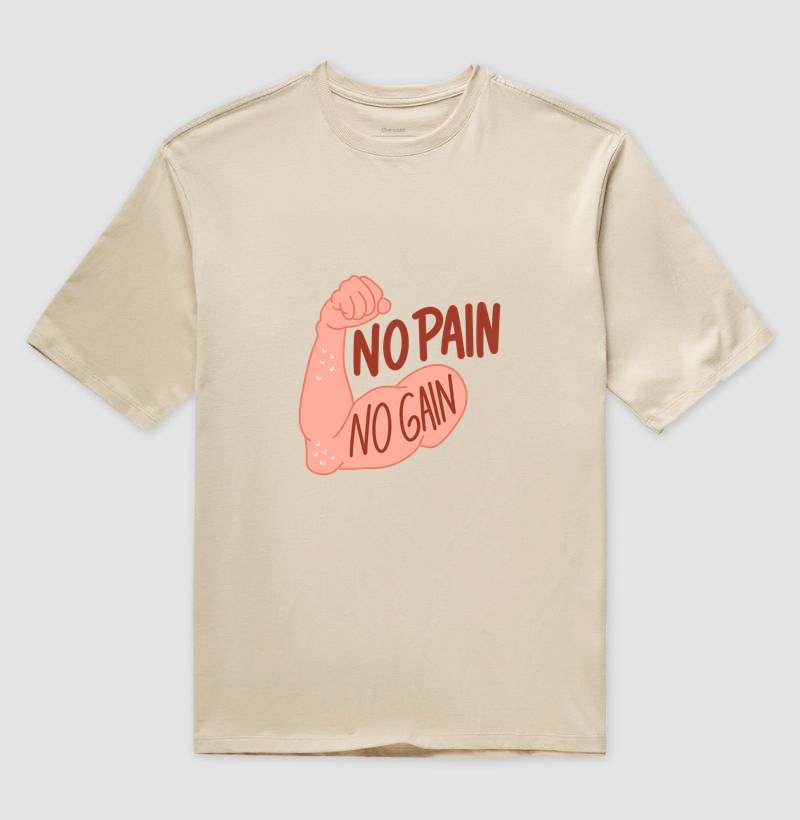 Camisa No pain no gain