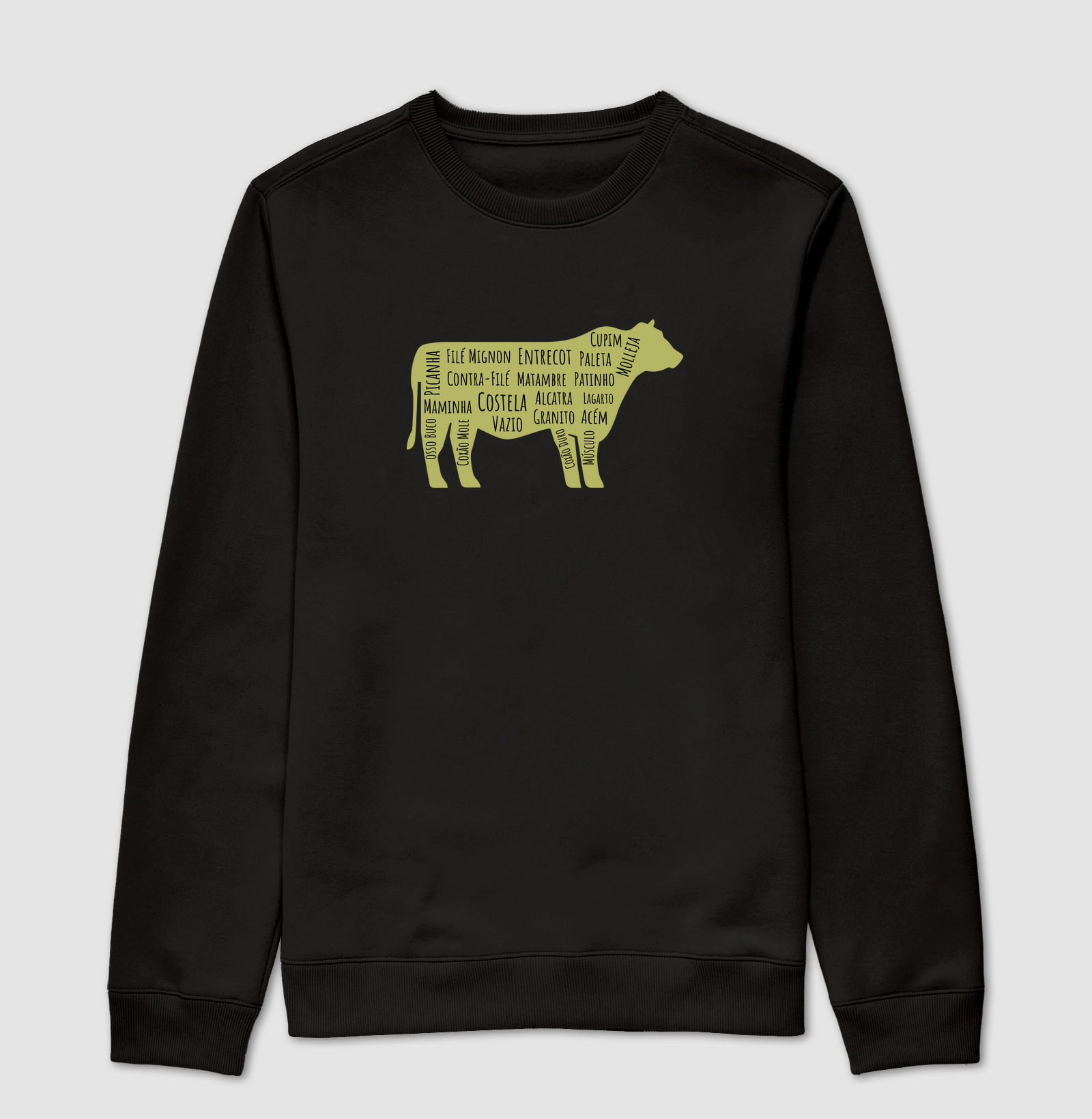 Moletom Cortes de Carne