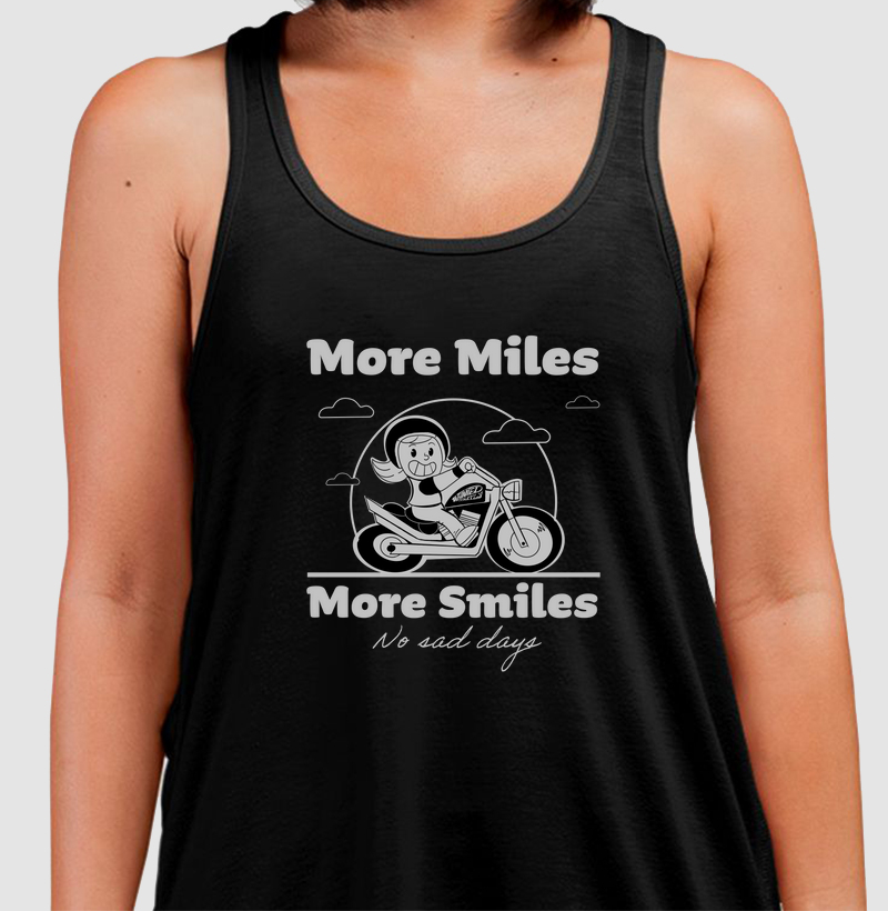Girl More Miles, More Smiles