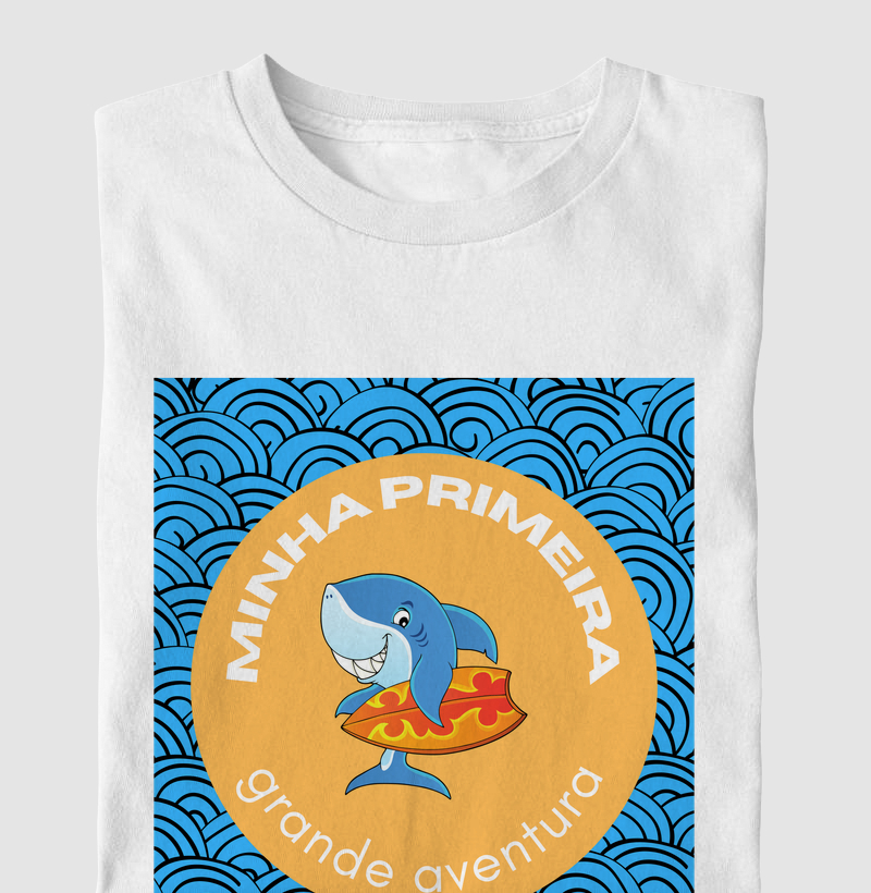 Camiseta Infantil Primeira Grande Aventura 