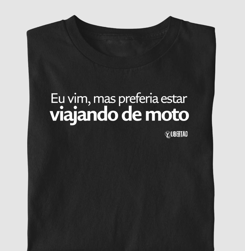 Preferia estar viajando