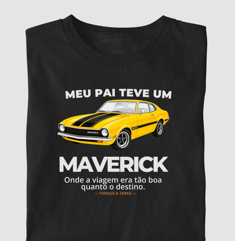 Meu pai teve um - MAVERICK - amarelo