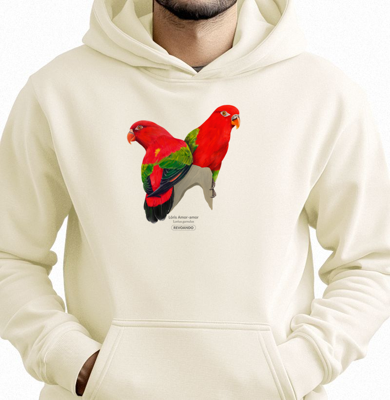 Love Friends - Loris Amor-amor - Moletom Hoodie