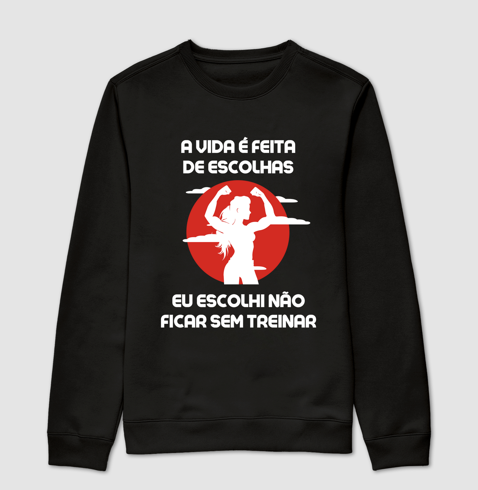 A vida é feita de escolhas, eu escolhi não ficar sem treinar