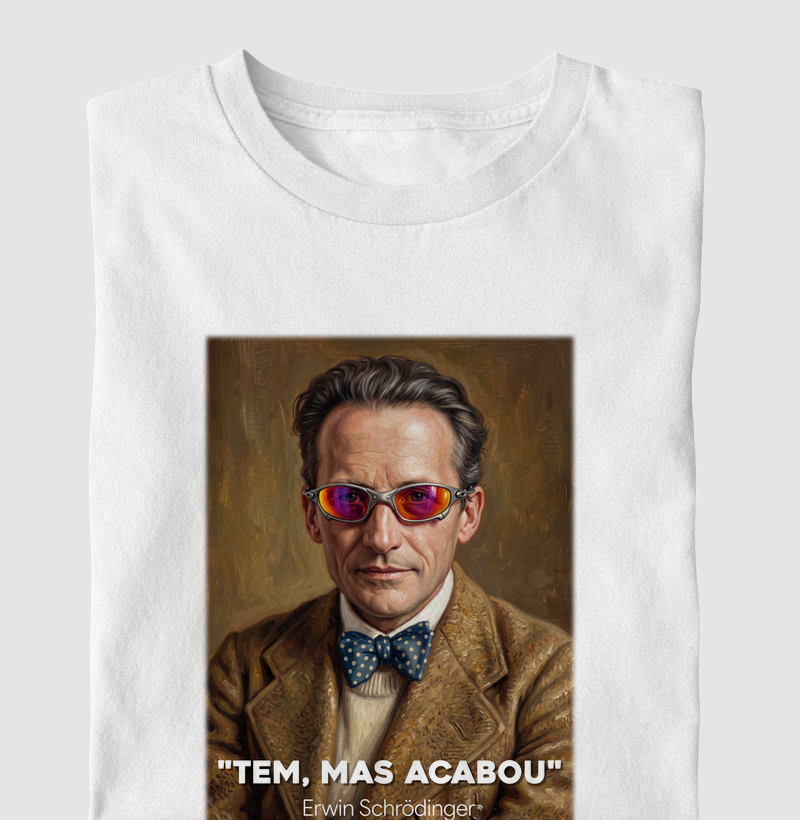 Erwin Schrödinger - Vida Loka - Camiseta