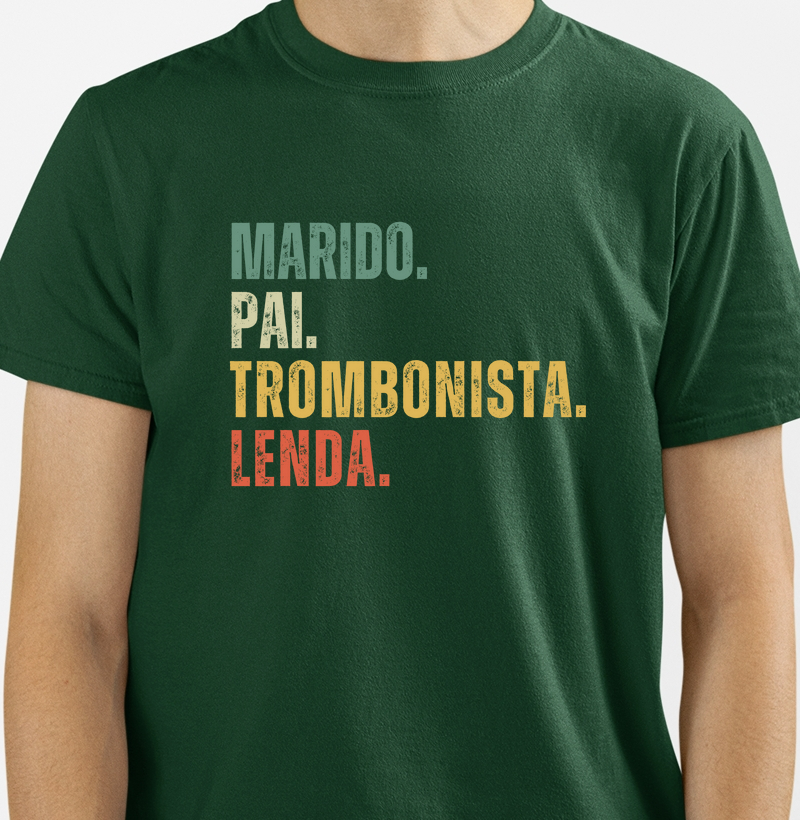 Marido. Pai. Trombonista. Lenda