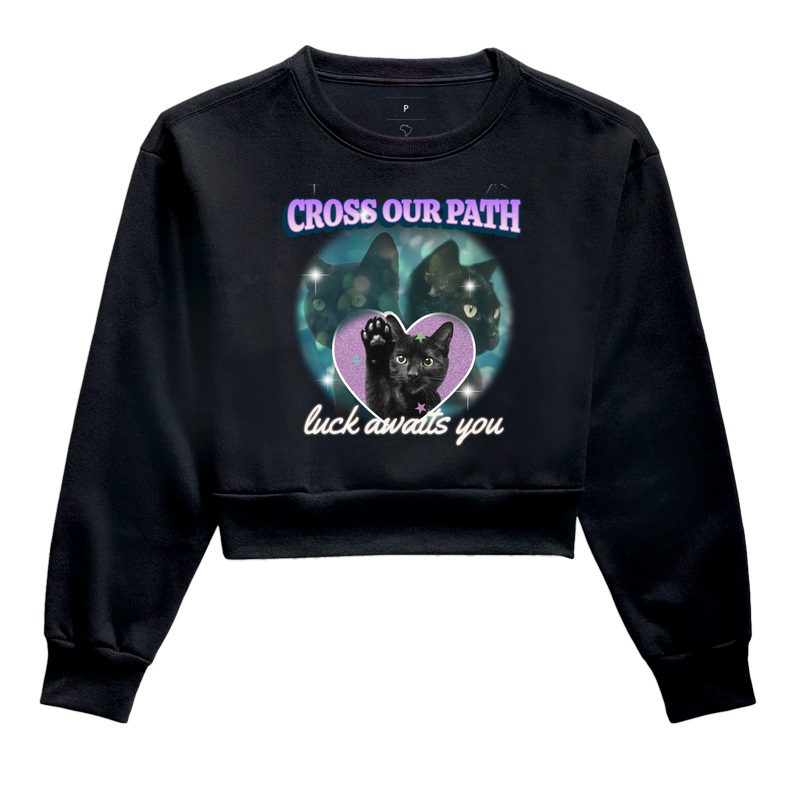 Cruze nosso caminho, sorte te espera