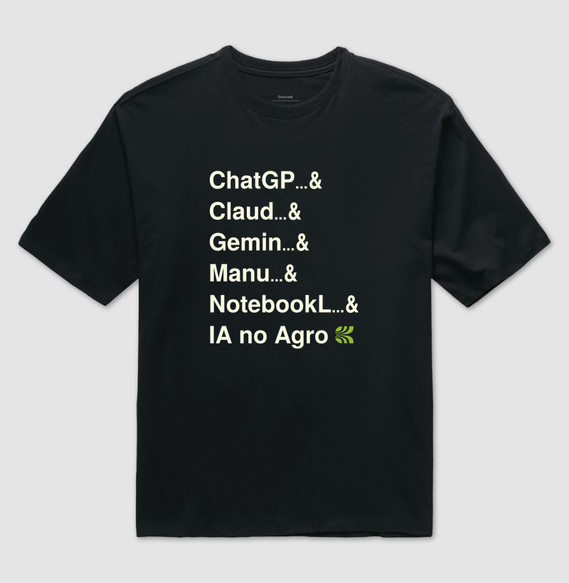 Camiseta ChatGP &&& IA no Agro