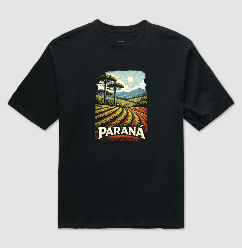 Paraná | Escritas - Camiseta Oversized
