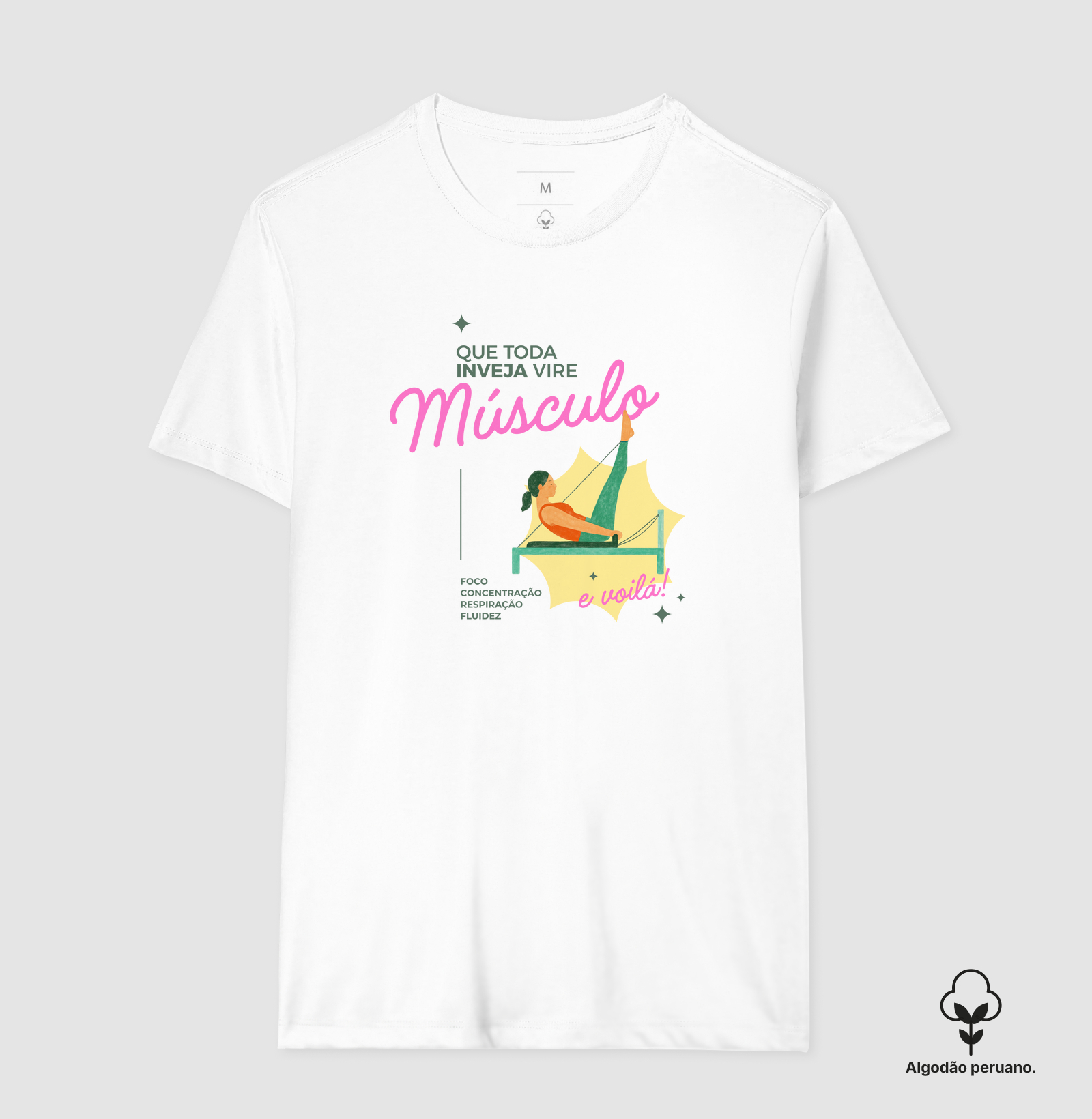 Que toda inveja vire músculo.