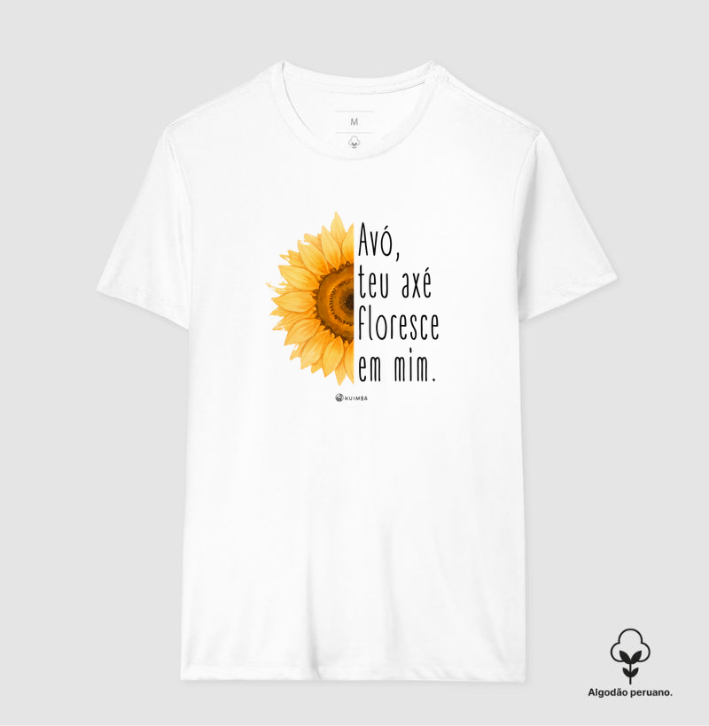 Avó teu axé floresce (Girassol)