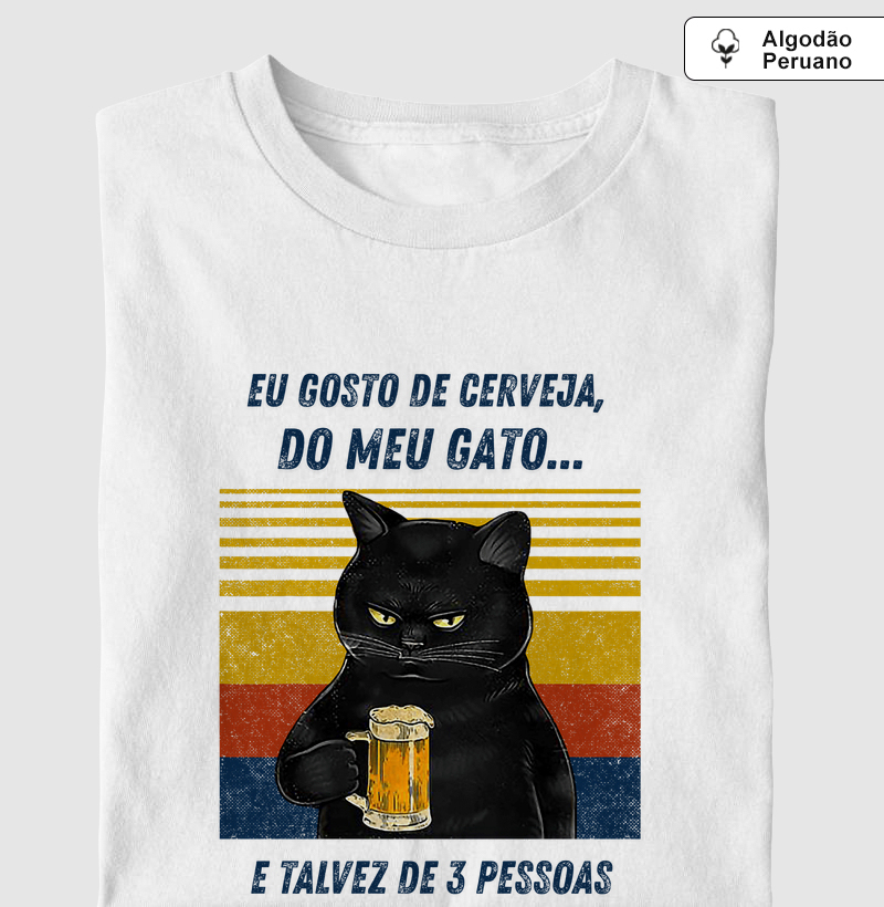 Cerveja, Gato e 3 Pessoas