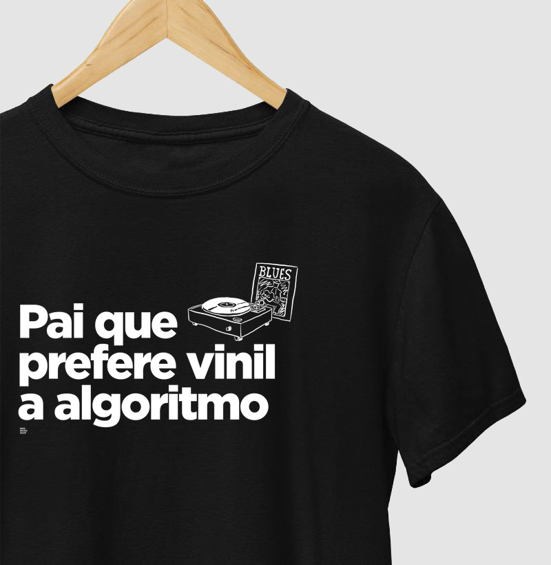 Pai que prefere vinil a algoritmo - BluesJazz