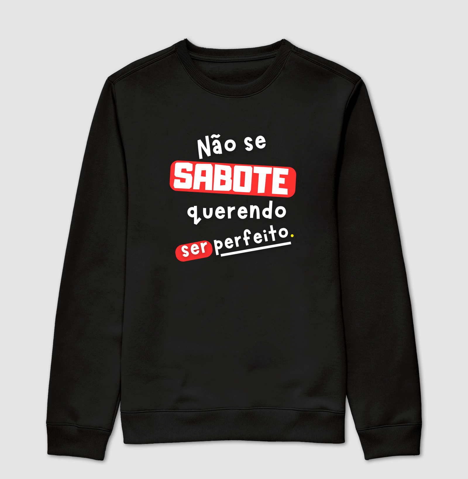 Não se sabote querendo ser perfeito