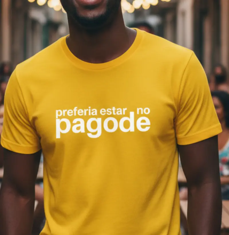 Preferia estar no Pagode
