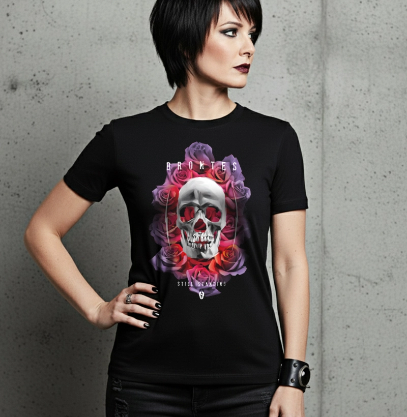 SKULL ROSES (Babylook)