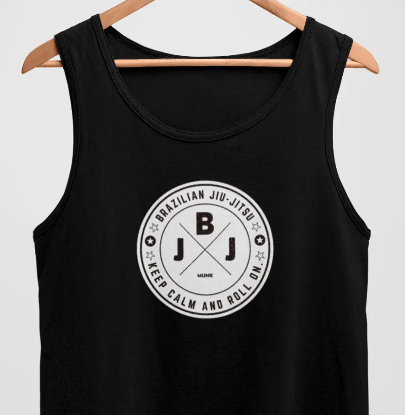 TankTop Emblem Keep Calm And Roll On