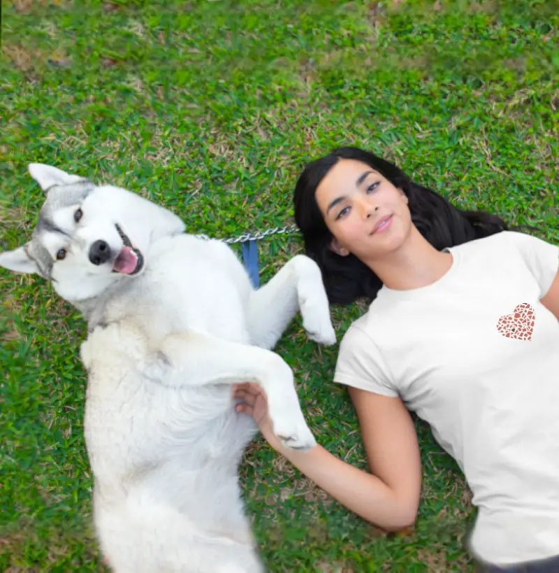 Coração de caquinhos