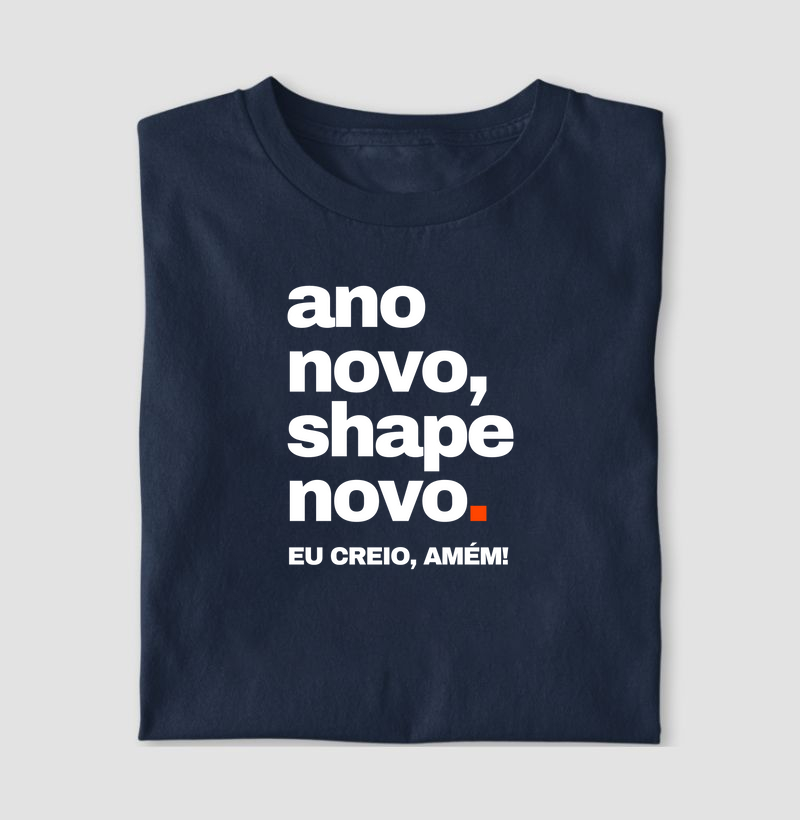 Ano novo, shape novo...eu creio