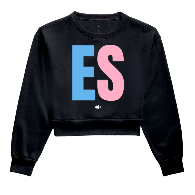 ES Mega Colorido - Moletom Cropped - #28313