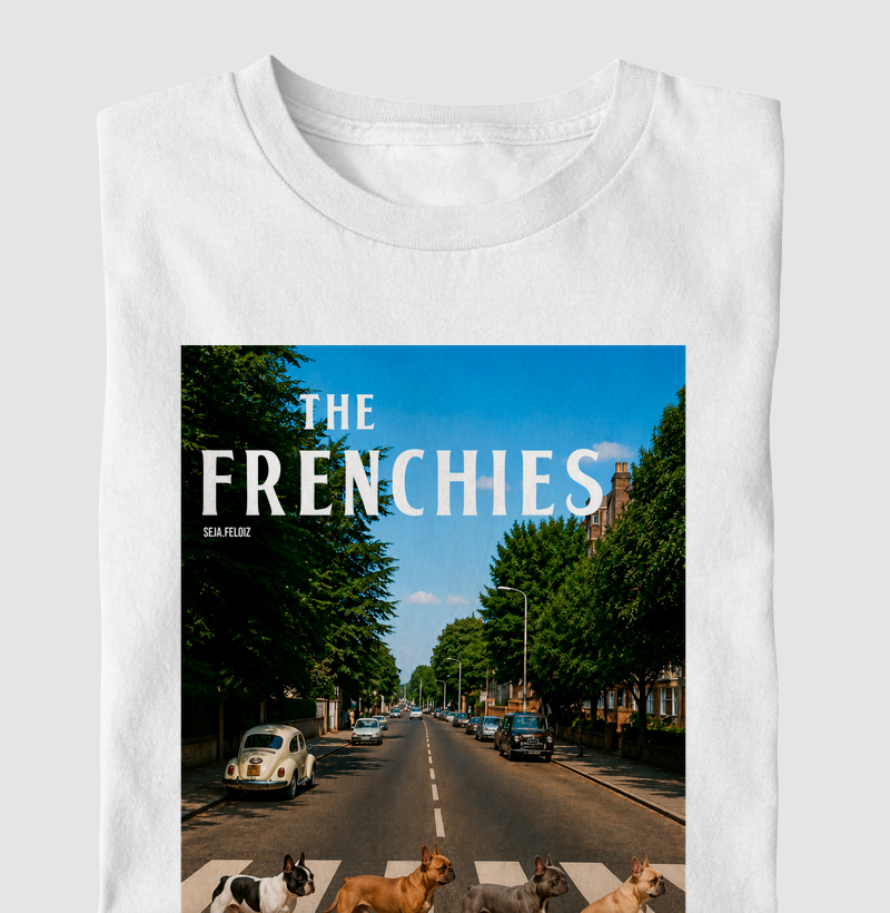 THE FRENCHIES 🎸🐾 - Camiseta Infantil