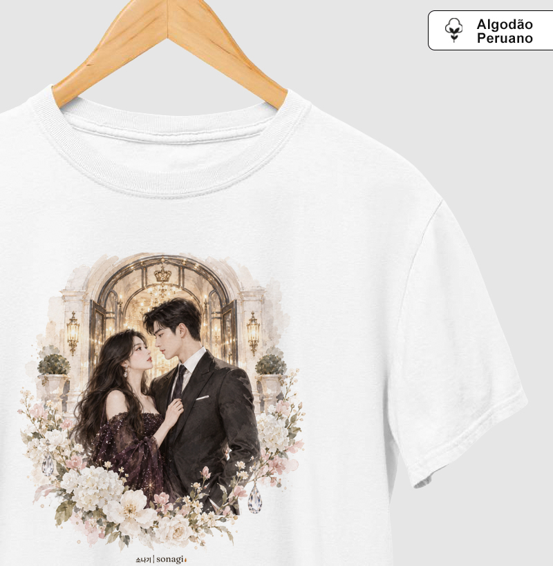 Camiseta Premium Lágrimas em Aquarela